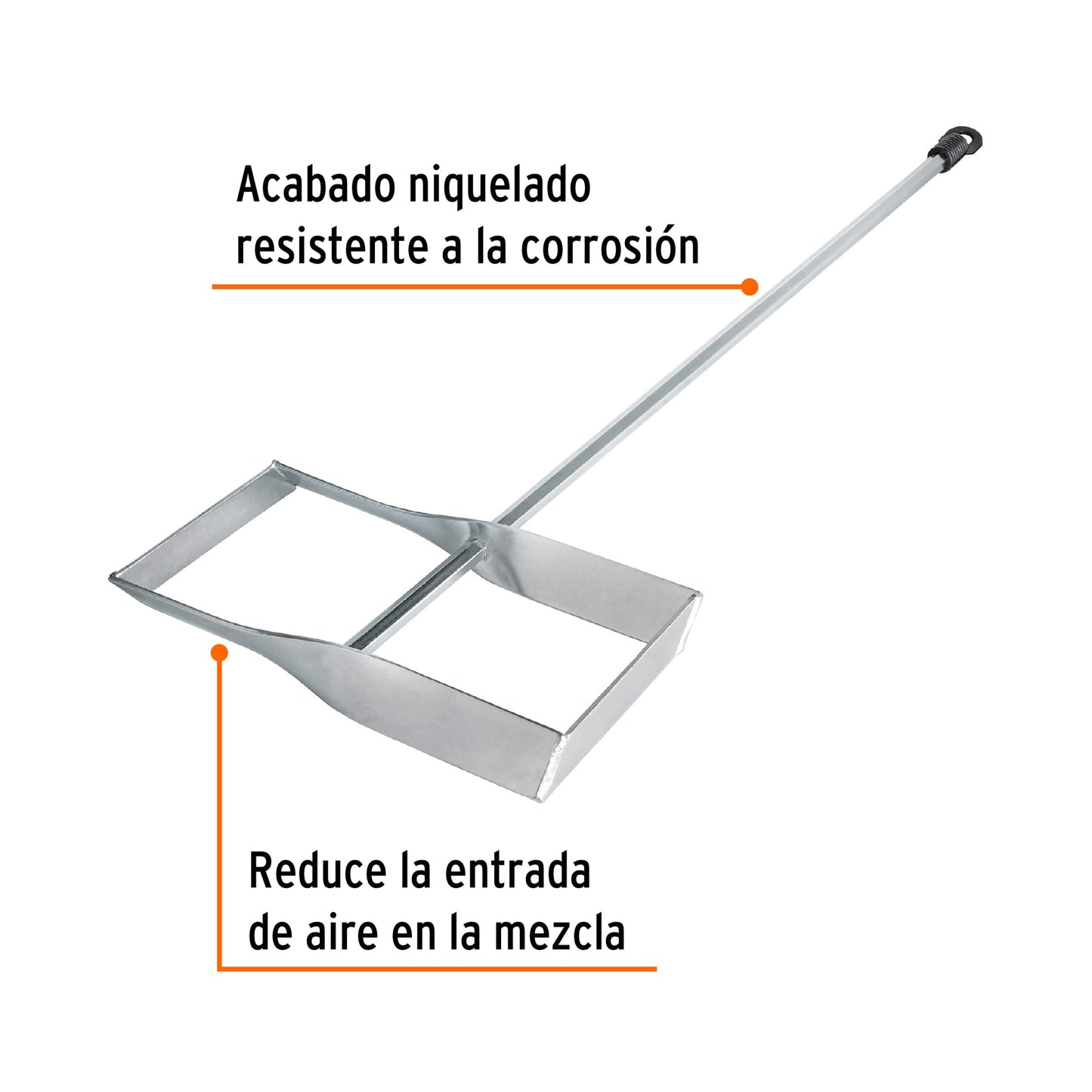 Revolvedor para mortero delgado, 210 mm diámetro, Truper REV-21M 102462 MM00