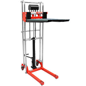 APILADOR MANUAL PORTATIL PARA PASILLO ANGOSTO 400KG ALTURA 1.5M