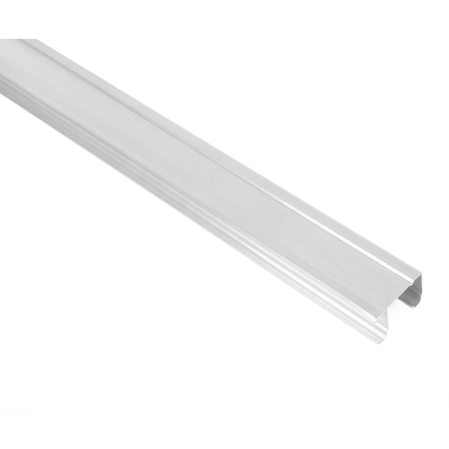 Riel superior 'JJ' de aluminio para puerta corrediza 2 m RJJ-20 48972 MM00