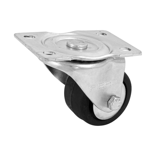 Rodaja hule 2-1/2', placa giratoria con balero, carga 80 kg RO-1212 48608 MM1