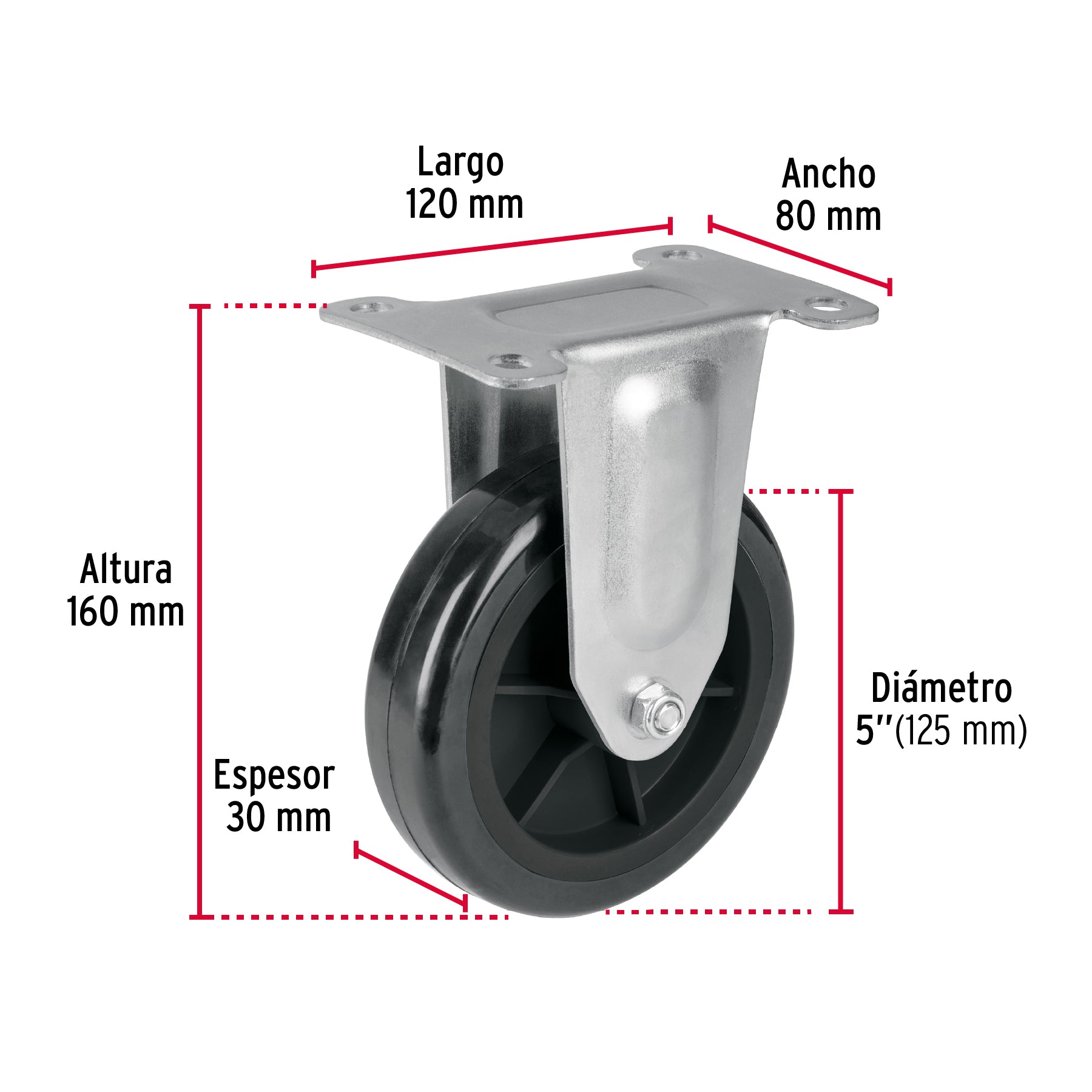 Rodaja de repuesto para DIA-300P, placa fija, Fiero RO-5PUF 46213 MM1