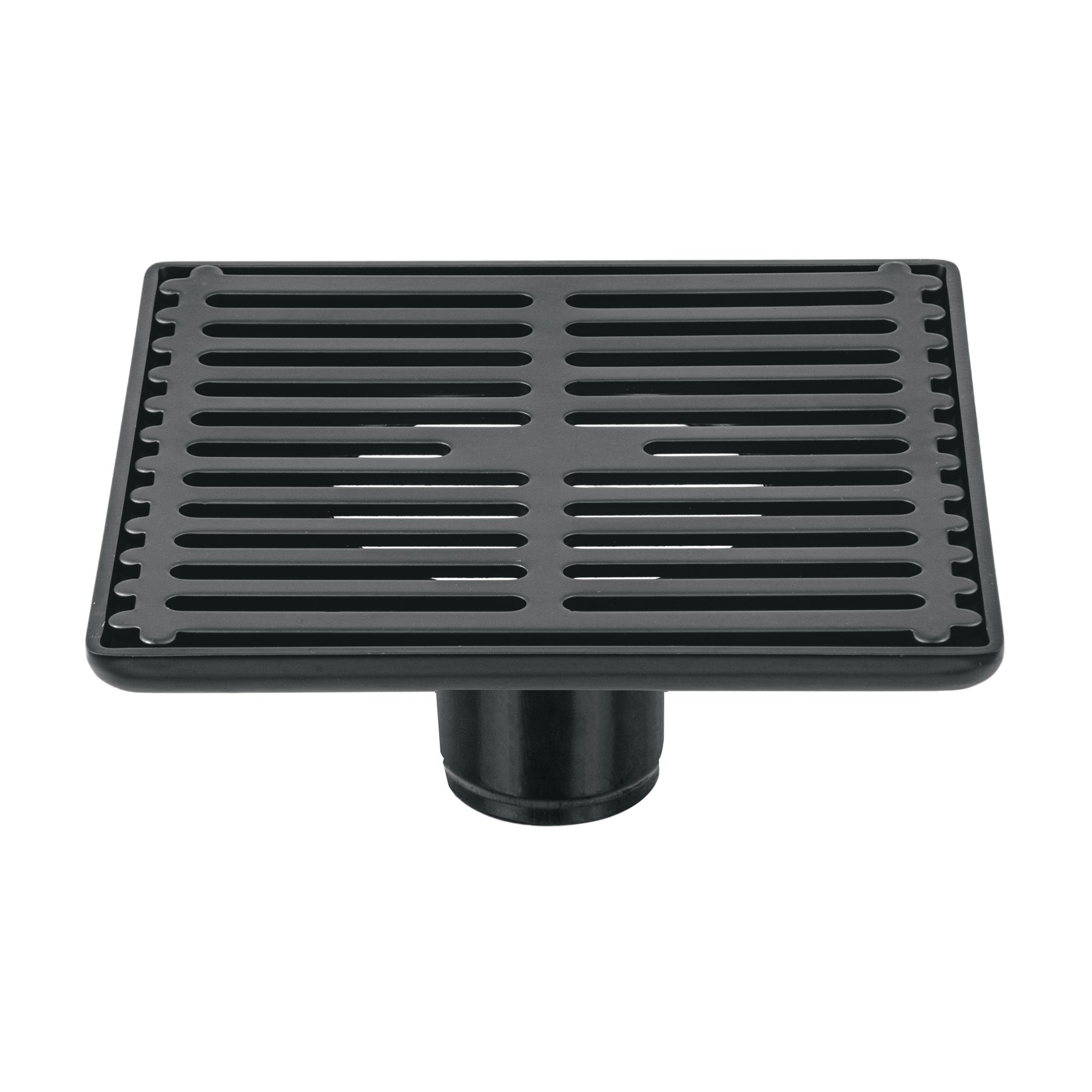 Resumidero cuadrado 6'x 6', acero inoxidable, negro, Aqua RS-702M 46689 MM00