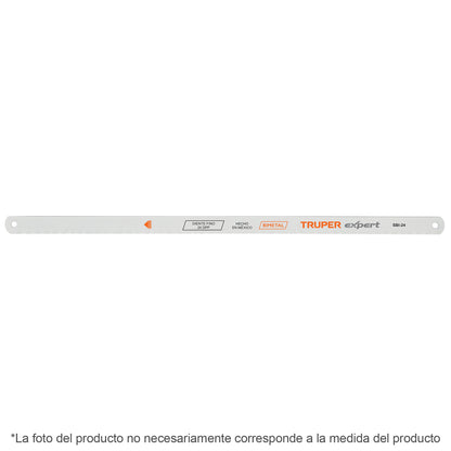 Blíster con 2 seguetas bimetálicas de 24 DPP, Truper Expert SBI-24/2 19700 MM1