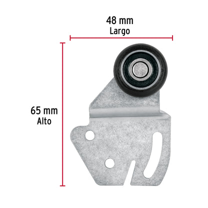 Sistema corredizo para riel superior de clóset, Hermex SC-01 48970 MM00