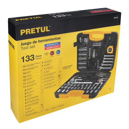 Juego de 133 herramientas, Pretul SET-133 24223 MM1