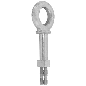 ARMELLA DE ACERO LARGA CON ROSCA DE 3/4" X 4-1/2" DE LONGITUD FORJADA CON TUERCA