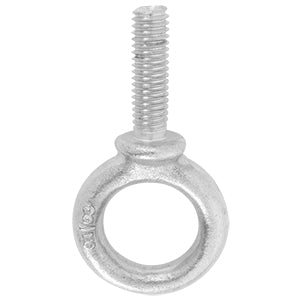 ARMELLA DE ACERO CORTA CON ROSCA DE 3/8" X 1-1/4" DE LONGITUD FORJADA