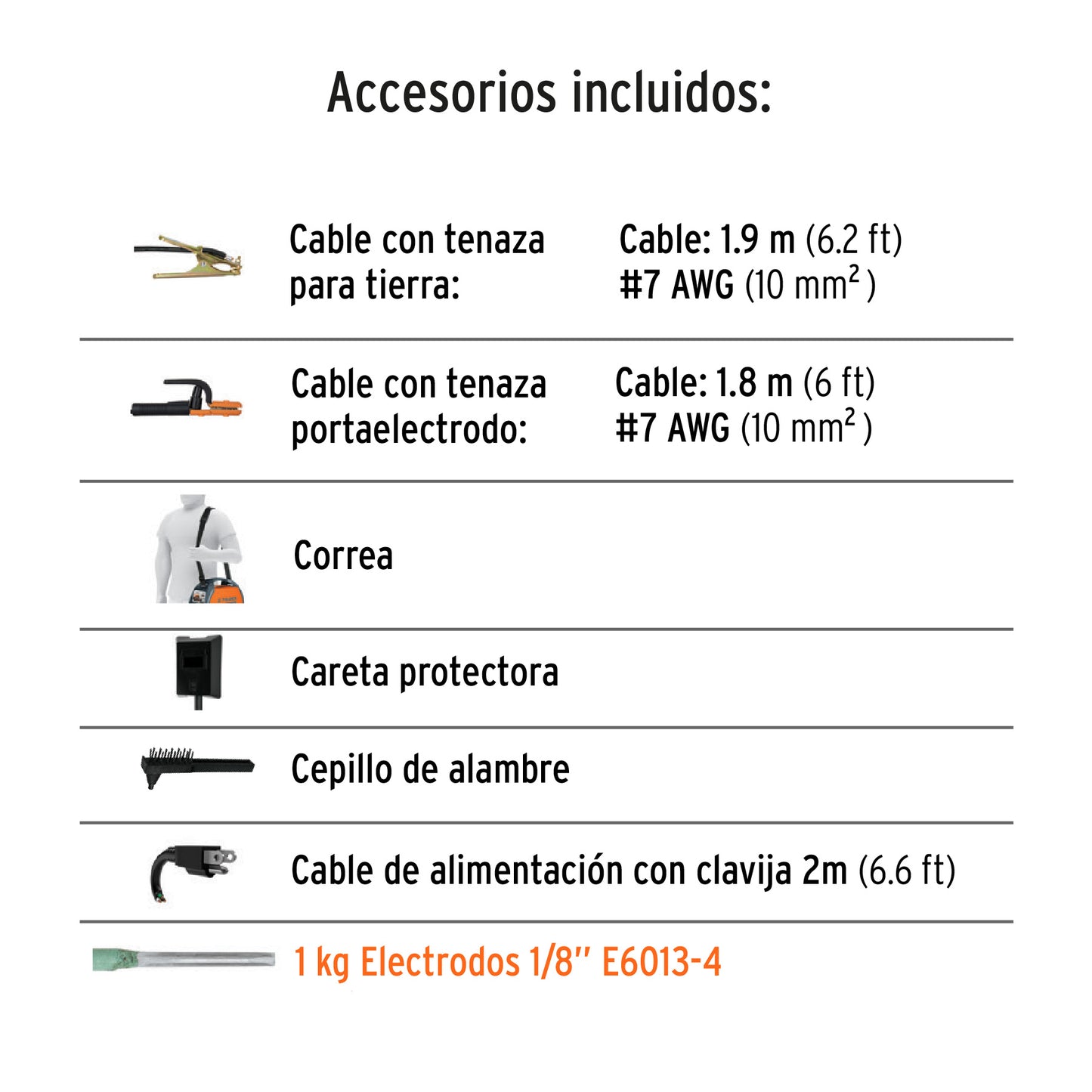 Mini soldadora inversora 100 A, 127 V, Truper SOIN-101M 100900 MM1