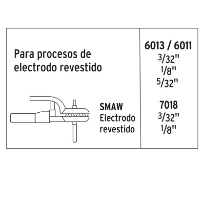 Mini soldadora inversora 130 A, 127V, Truper SOIN-130M 102322 MM1