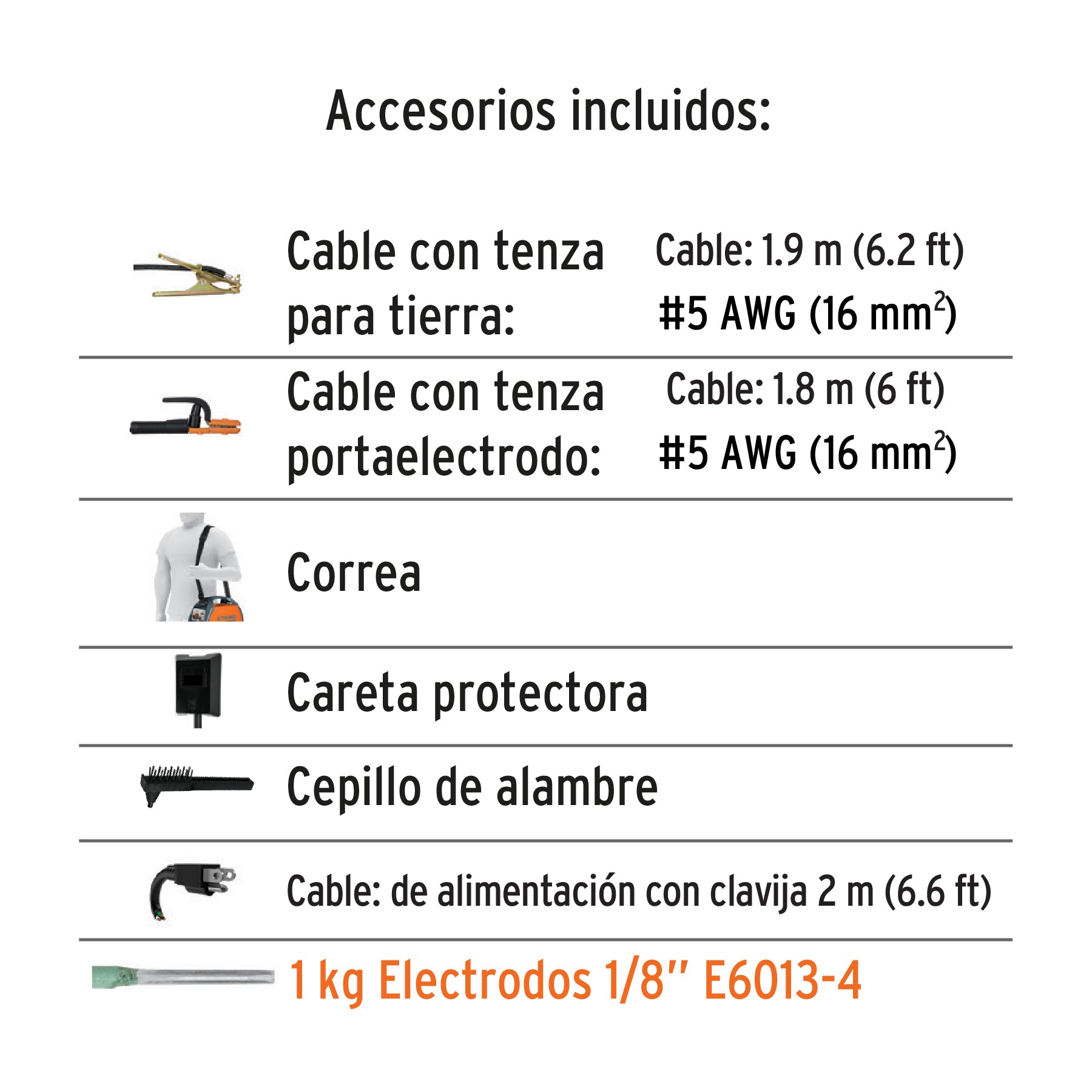 Mini soldadora inversora 130 A, 127V, Truper SOIN-130M 102322 MM1