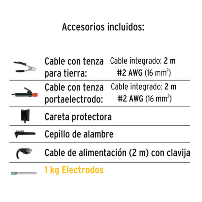 Soldadora inversora 130 A, 127 V, Pretul SOIN-130P 27225 MM1