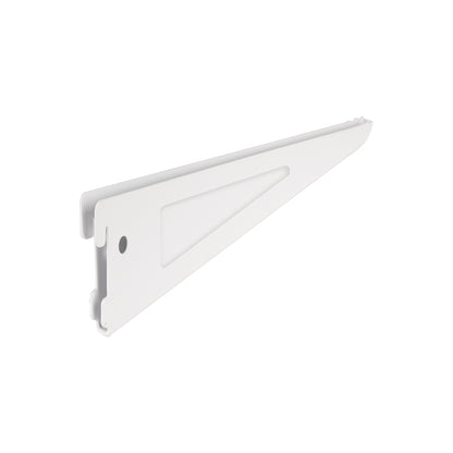 Ménsula plana blanca para cremallera doble, 22cm, Fiero SOMO-8MD 47713 MM00