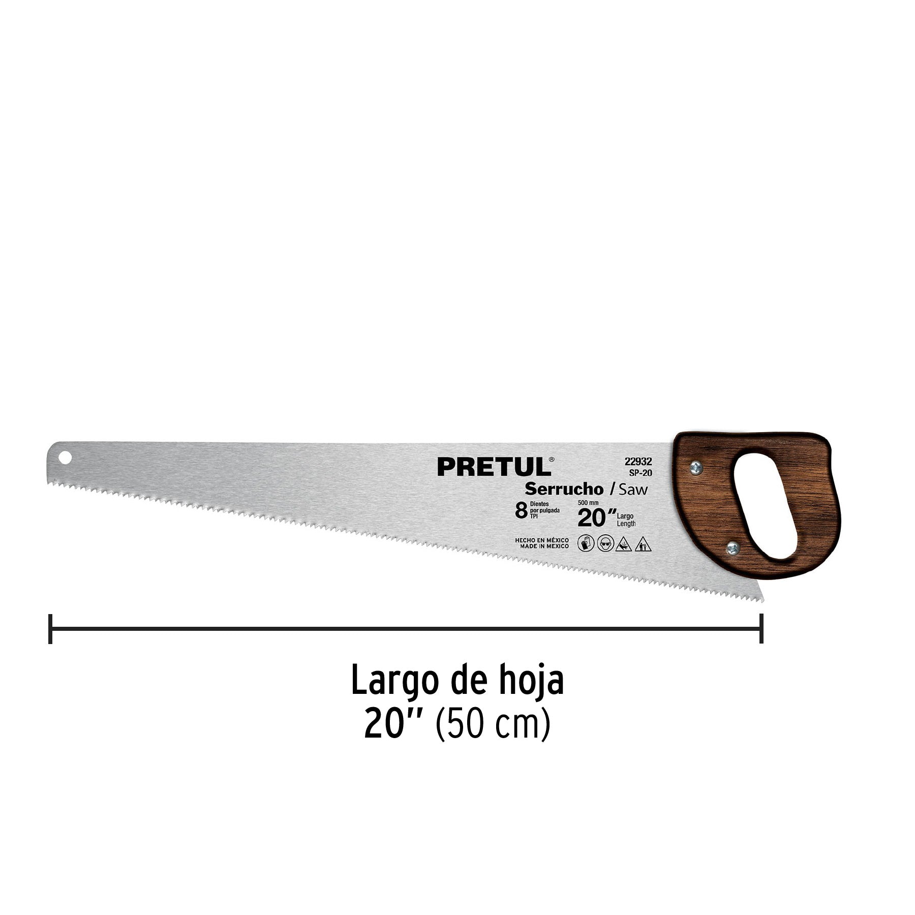 Serrucho 20' Pretul SP-20 22932 MM00