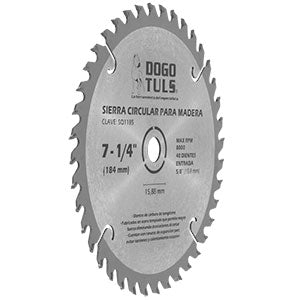 SIERRA CIRCULAR PARA MADERA 7-1/4" 