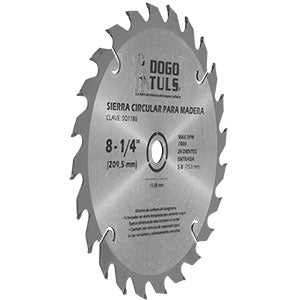 SIERRA CIRCULAR PARA MADERA 8-1/4" 