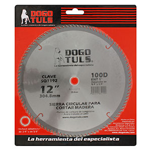 SIERRA CIRCULAR PARA MADERA 12"