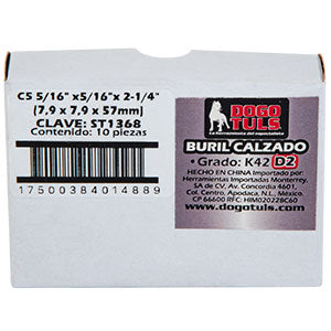 BURIL CALZADO C5 5/16" CUADRADO K42 D2