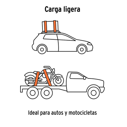 Juego de 4 sujetadores con matraca carga máxima 1000 kg SU-1000C4 101741 MM00