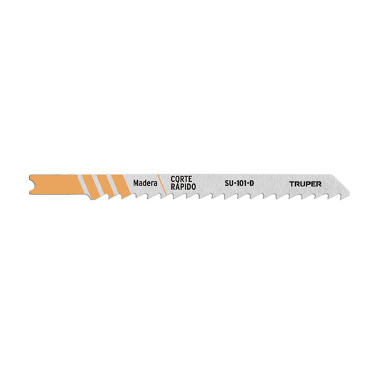 Blíster con 5 seguetas 6 DPP zanco 'U' corte recto madera SU-101-D 18136 MM00