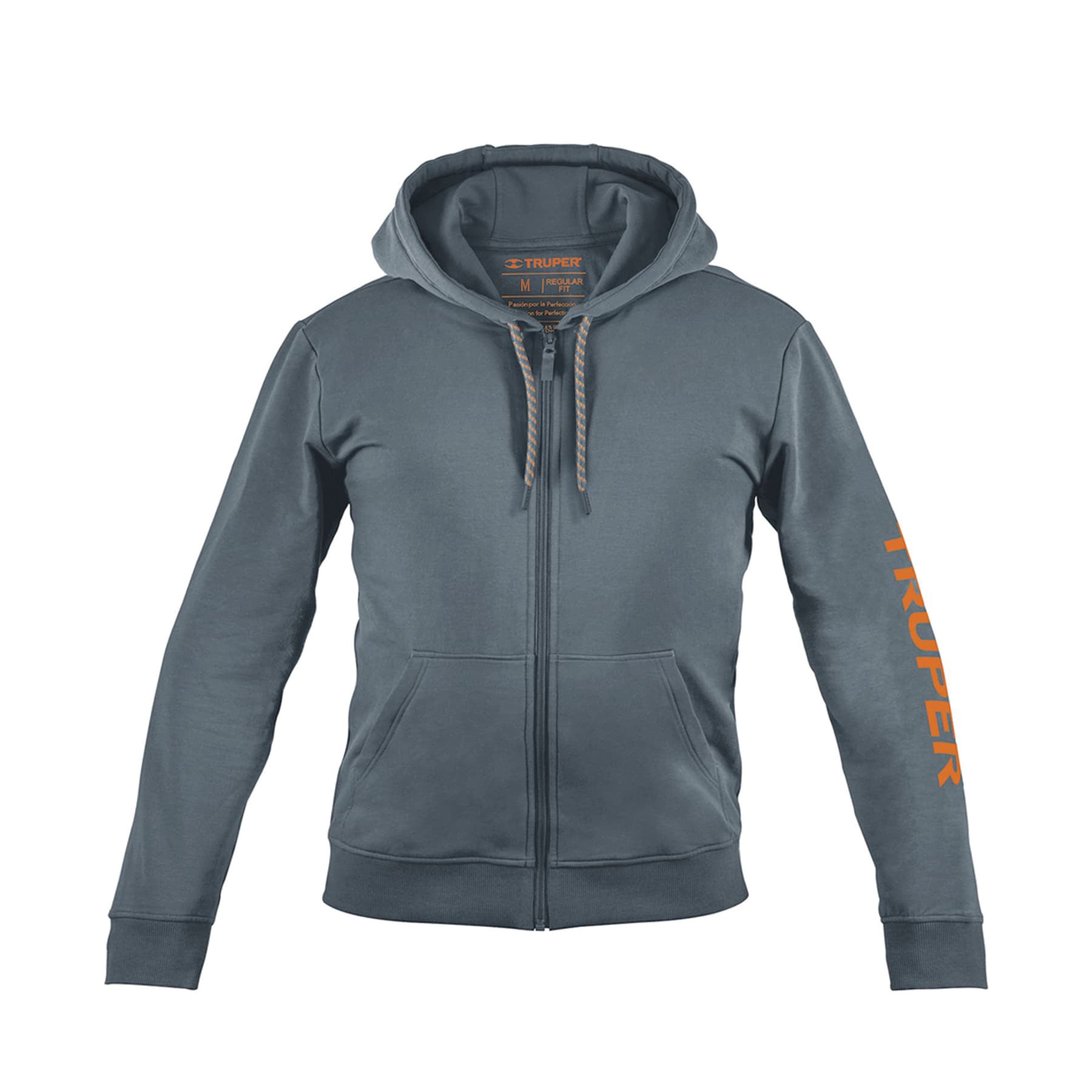 Sudadera gris para caballero, talla M, Truper SUD-GC-M 65032 MM3