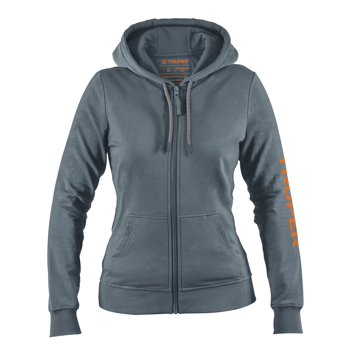 Sudadera gris para dama, talla CH, Truper SUD-GD-CH 65035 MM3