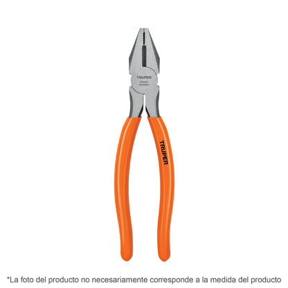 Pinza para electricista 6' mango de PVC, Truper T200-6 17306 MM00