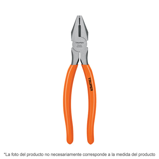 Pinza para electricista 6' mango de PVC, Truper T200-6 17306 MM00