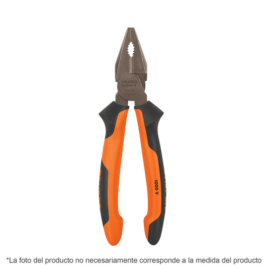 Pinza para electricista 7' alta palanca, Comfort Grip,Expert T201-7X 17329 MM00