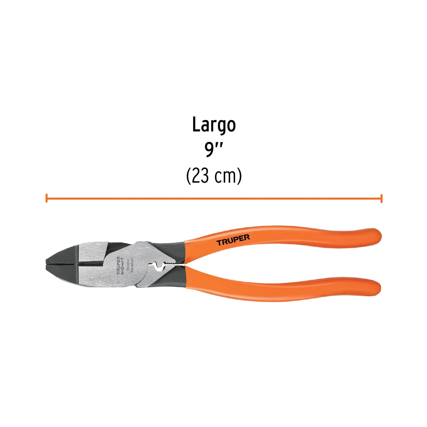 Pinza para electricista 9' c/ponchador de terminales, Expert T210-9X 101963 MM00