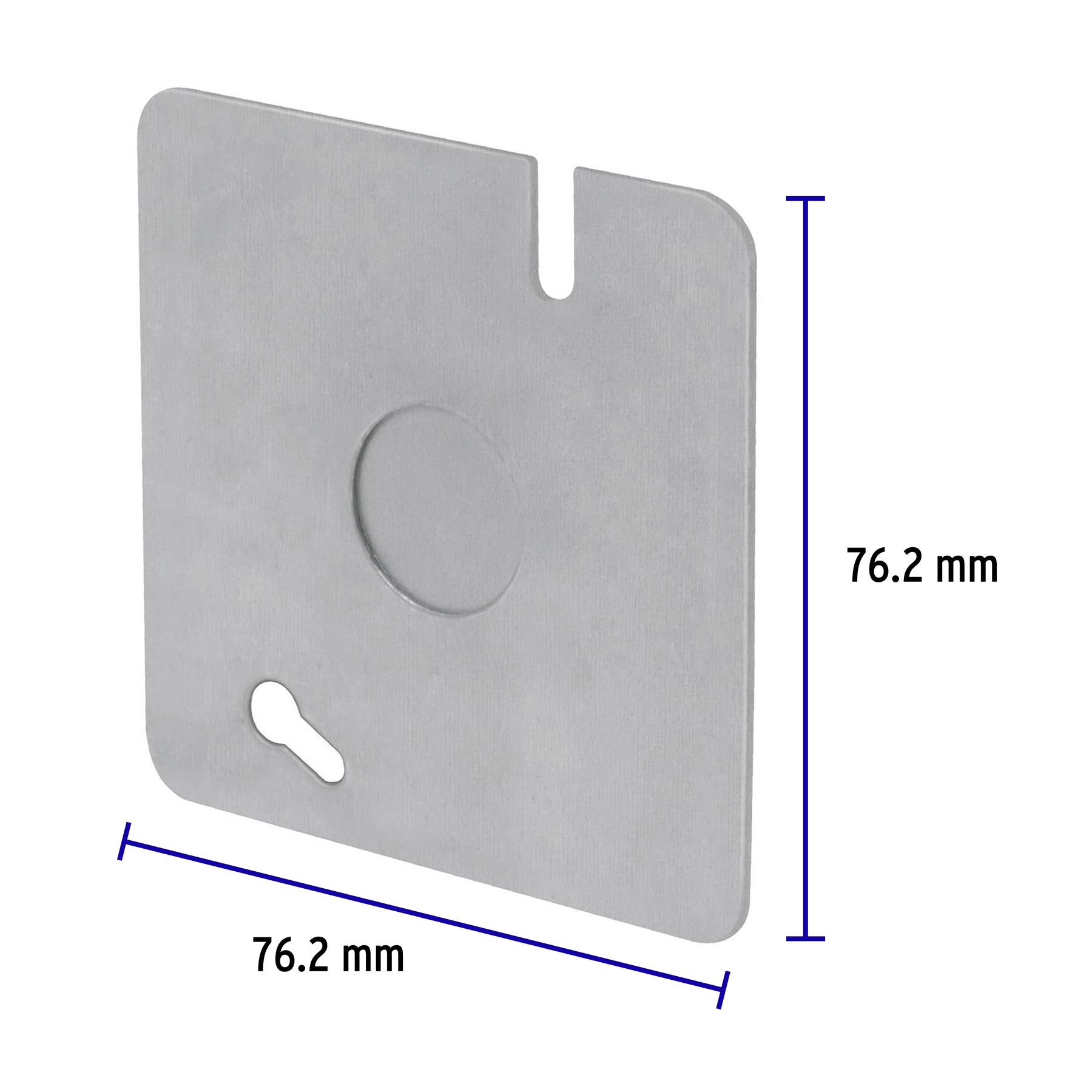 Tapa de 3' x 3' para caja cuadrada económica, Volteck TACH-3X3 45010 MM1