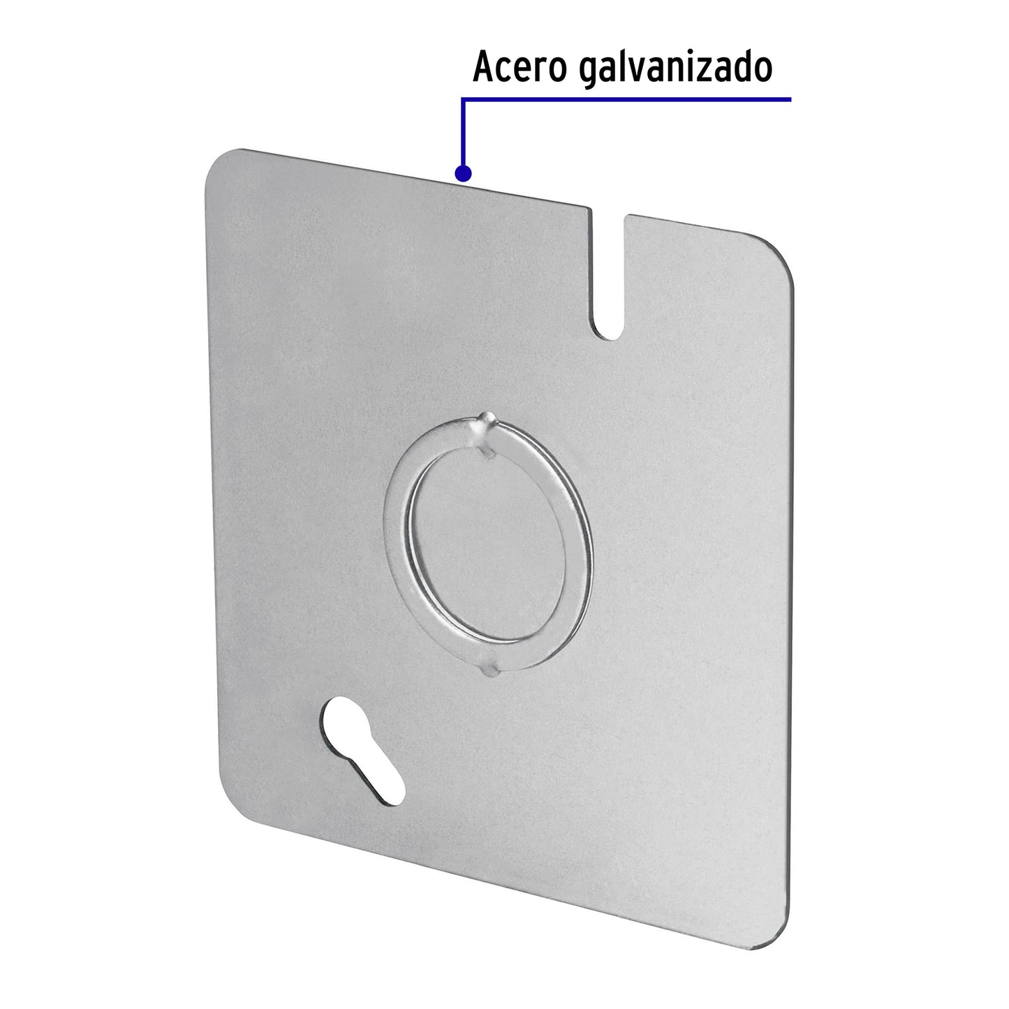 Tapa de 3' x 3' para caja cuadrada reforzada, Volteck TACH-3x3C 49072 MM0