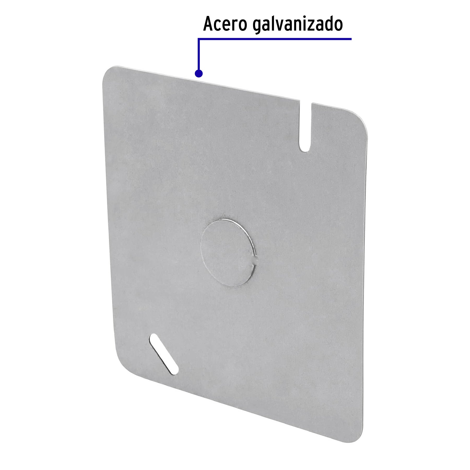 Tapa de 4' x 4' para caja cuadrada económica, Volteck TACH-4X4 45009 MM1