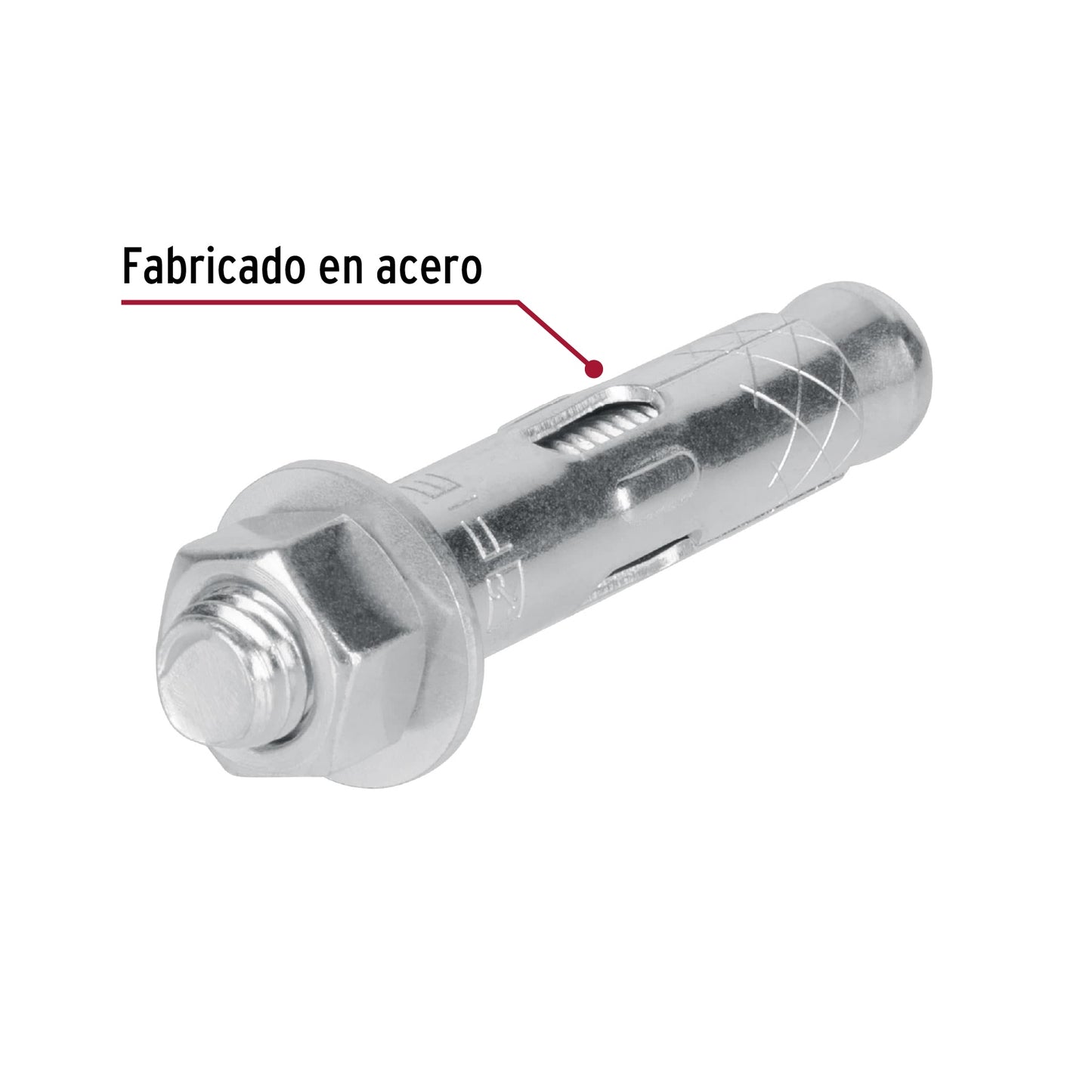 Bolsa con 2 taquetes expansivos de 1/2' con tornillo, Fiero TAE-1/2T 47371 MM00