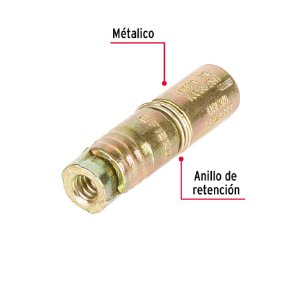 Bolsa con 4 taquetes expansivos de 3/16' sin tornillo, Fiero TAE-3/16 47373 MM1