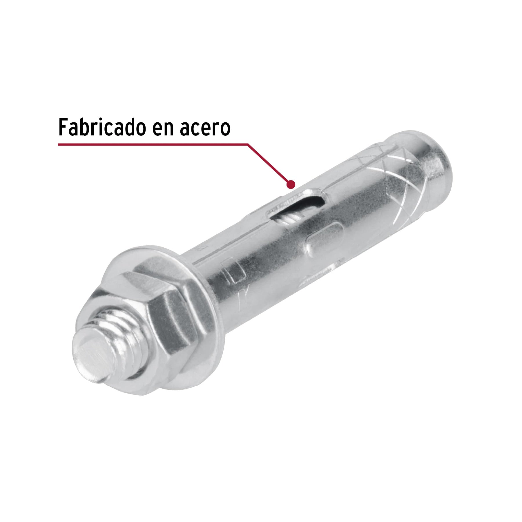 Caja con 50 taquetes expansivos de 3/8' con tornillo, Fiero TAE-3/8TG 47339 MM00