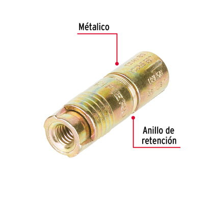 Bolsa con 4 taquetes expansivos de 5/16' sin tornillo, Fiero TAE-5/16 44363 MM1