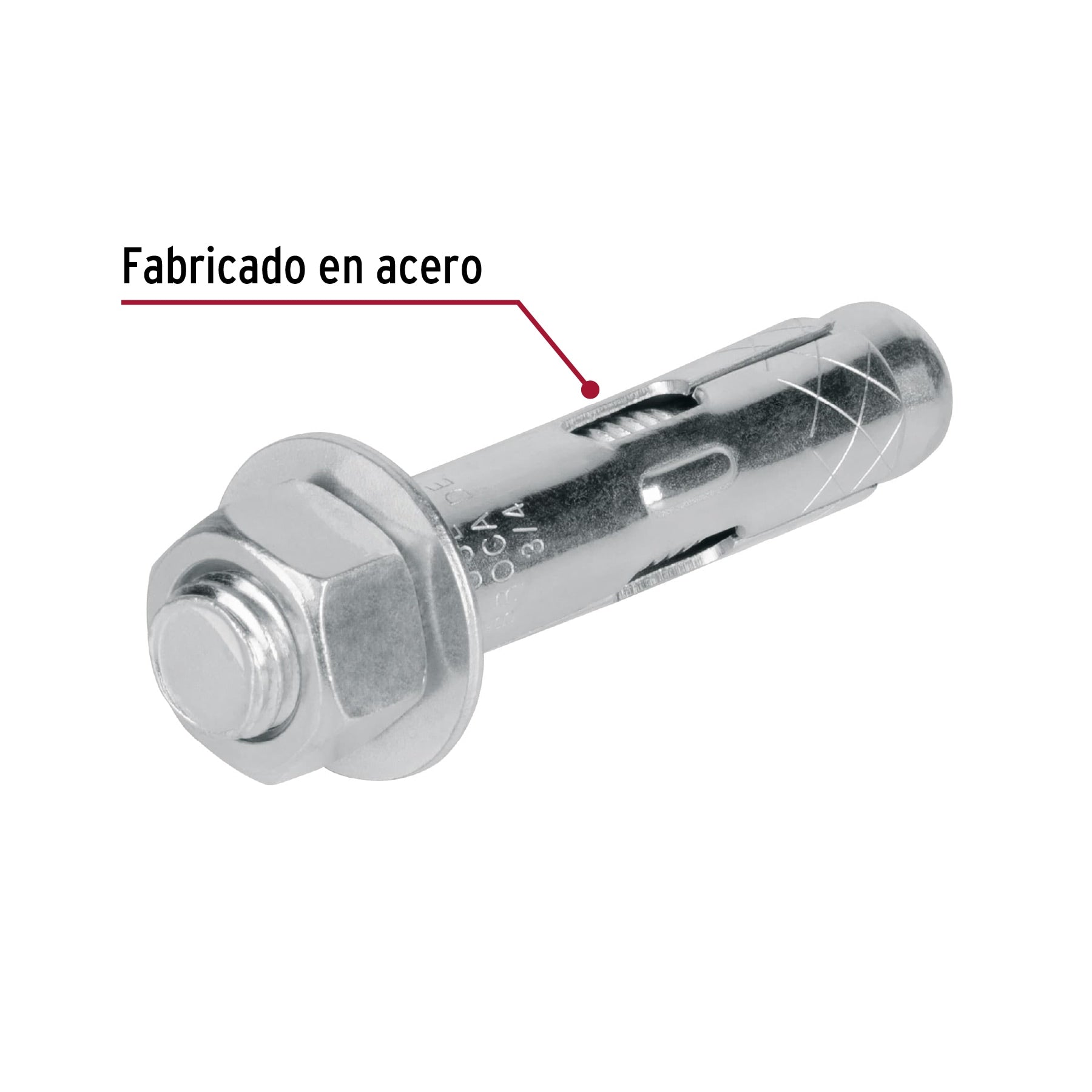 Caja con 25 taquetes expansivos de 5/8' con tornillo, Fiero TAE-5/8TG 47362 MM00