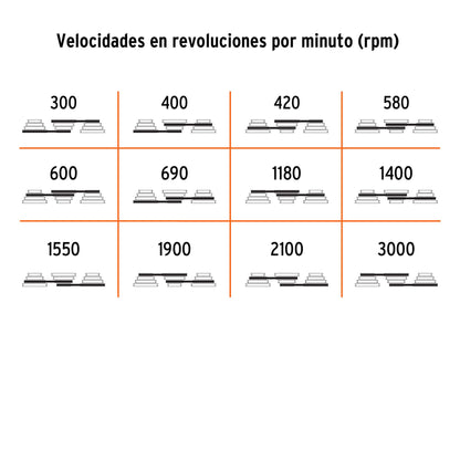 Taladro de piso 17', 1-1/2 HP (1200 W), broquero 5/8',Truper TAPI-17 16182 MM1