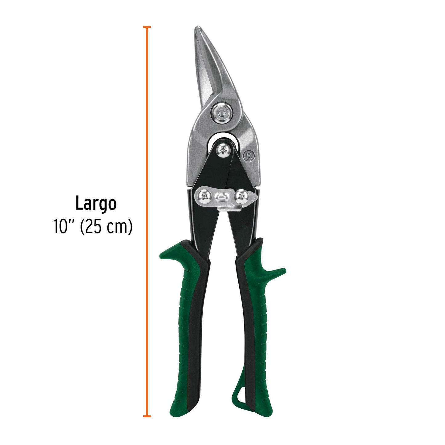 Tijera de aviación 10' corte derecho, Truper TAV-D 18535 MM00