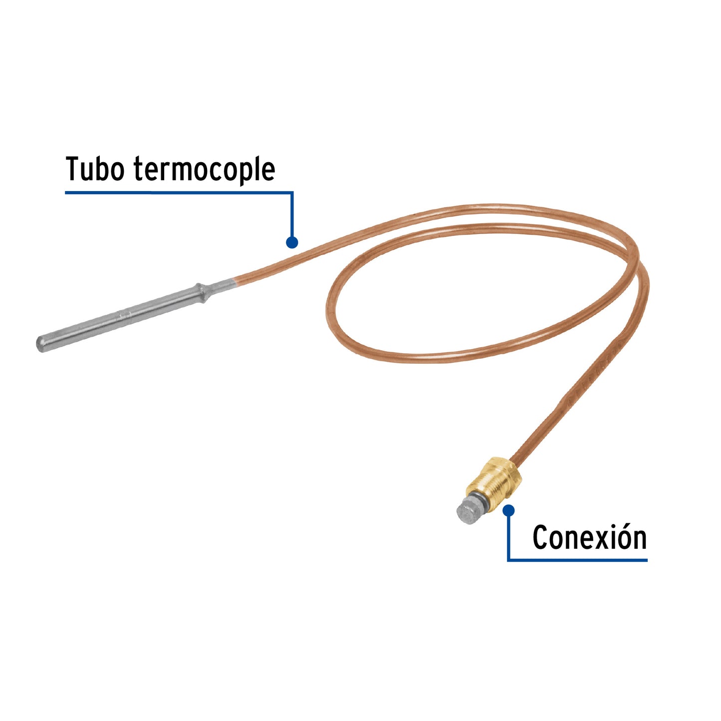 Termocople 60 cm soldable, Foset TECO-60S 49211 MM0