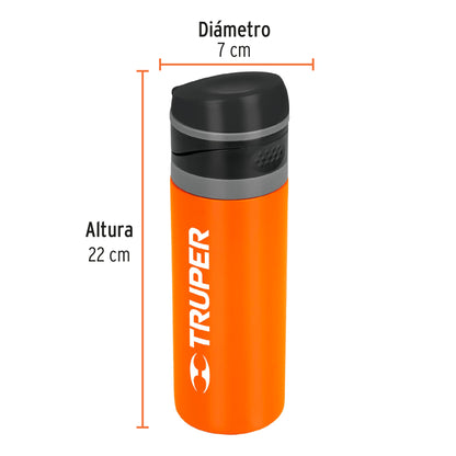 Termo de acero inoxidable de 400 ml, Truper TERMO-04 62100 MM3