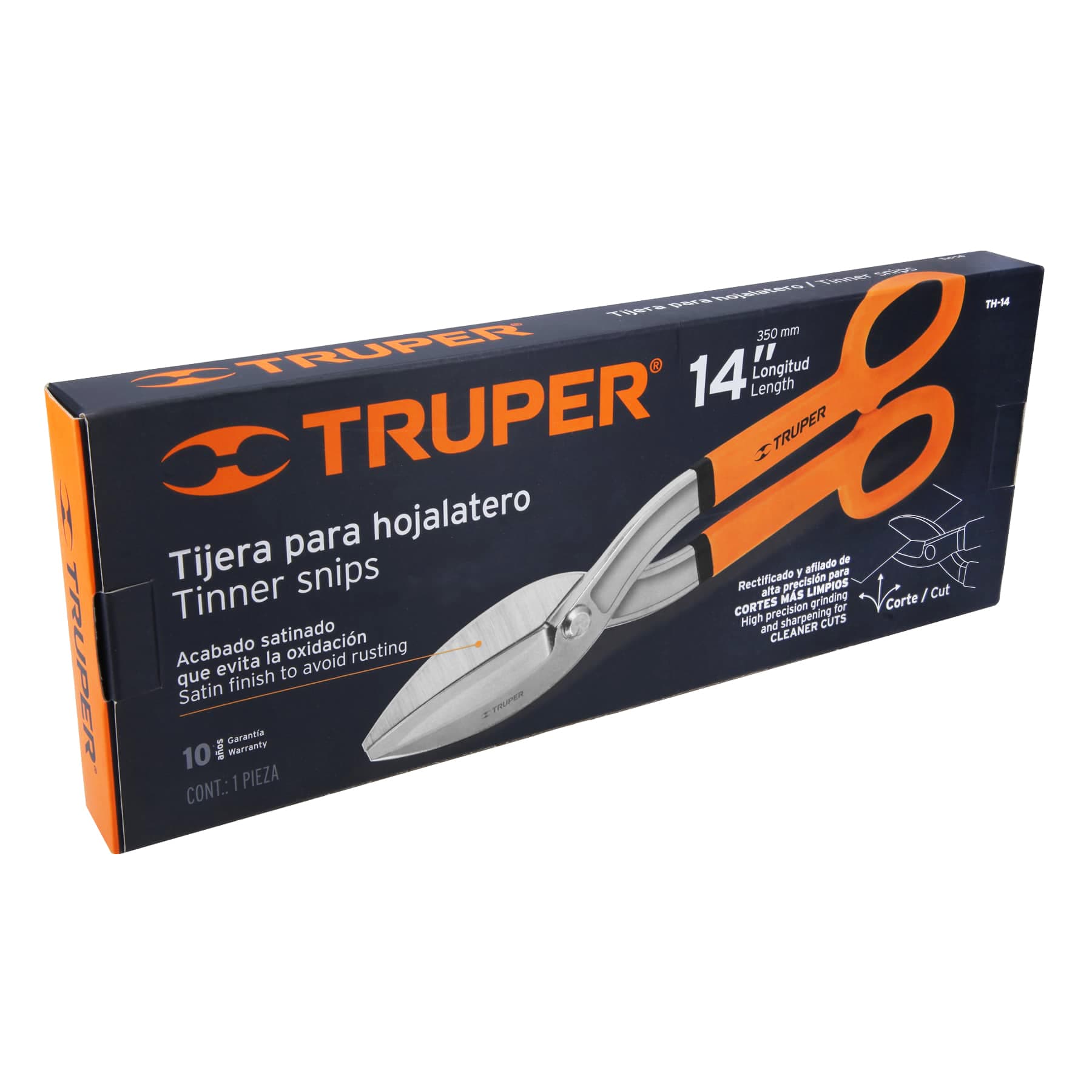 Tijera para hojalatero 14', Truper TH-14 18503 MM00