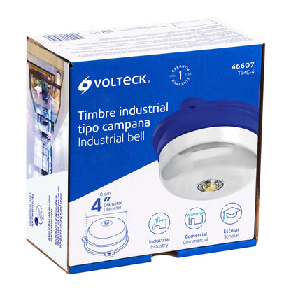 Timbre tipo campana de 4', Volteck TIMC-4 46607 MM0