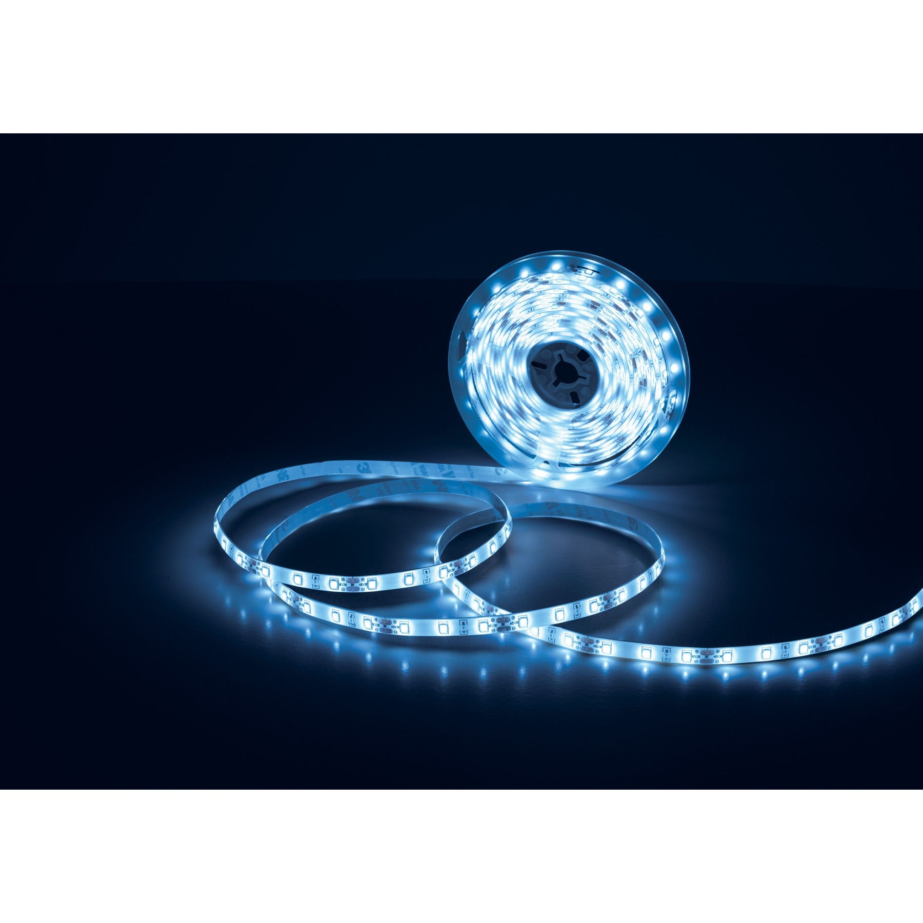 Tira de LED de 5 m 18 W para interior y exterior azul TIR-003L 44026 MM0