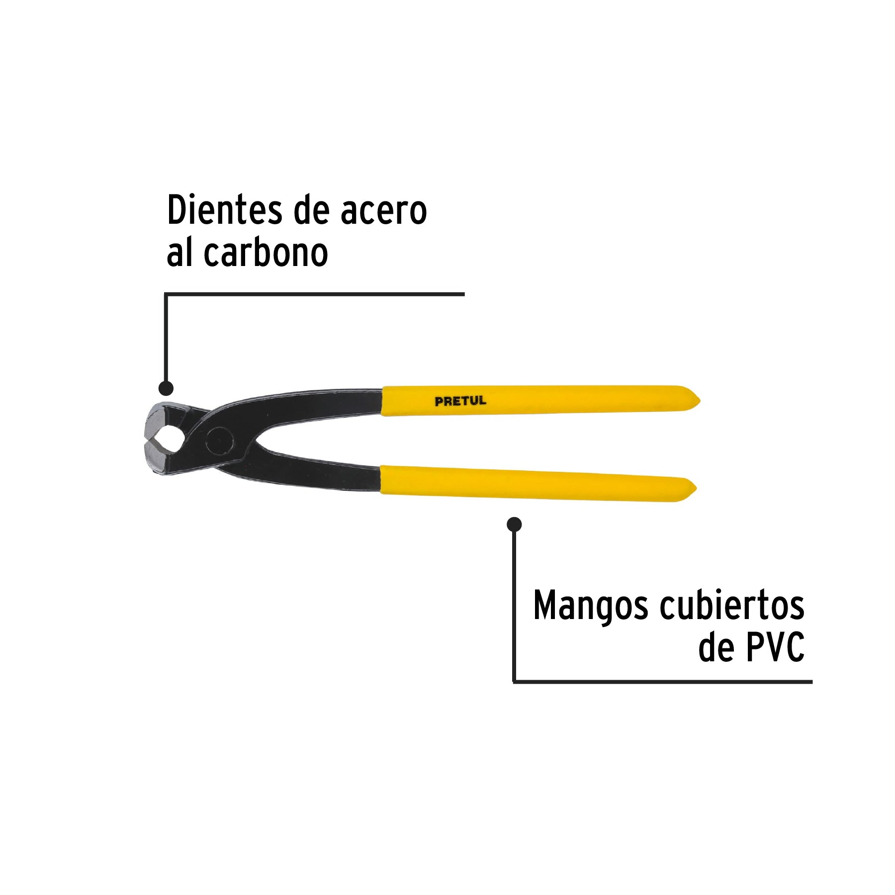 Tenaza de armador 10', Pretul TN-10AP 26028 MM00