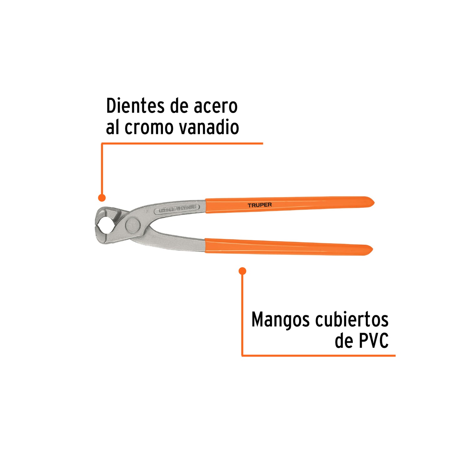 Tenaza de armador 10', Truper TN-10A 17521 MM00