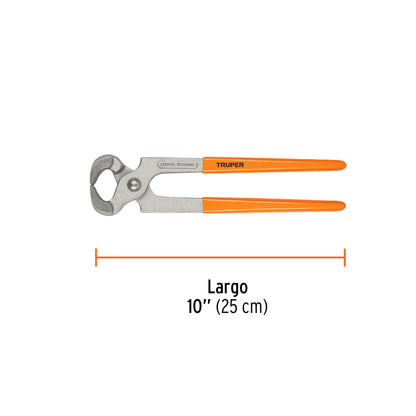 Tenaza para carpintero 10', Truper TN-10 17386 MM00