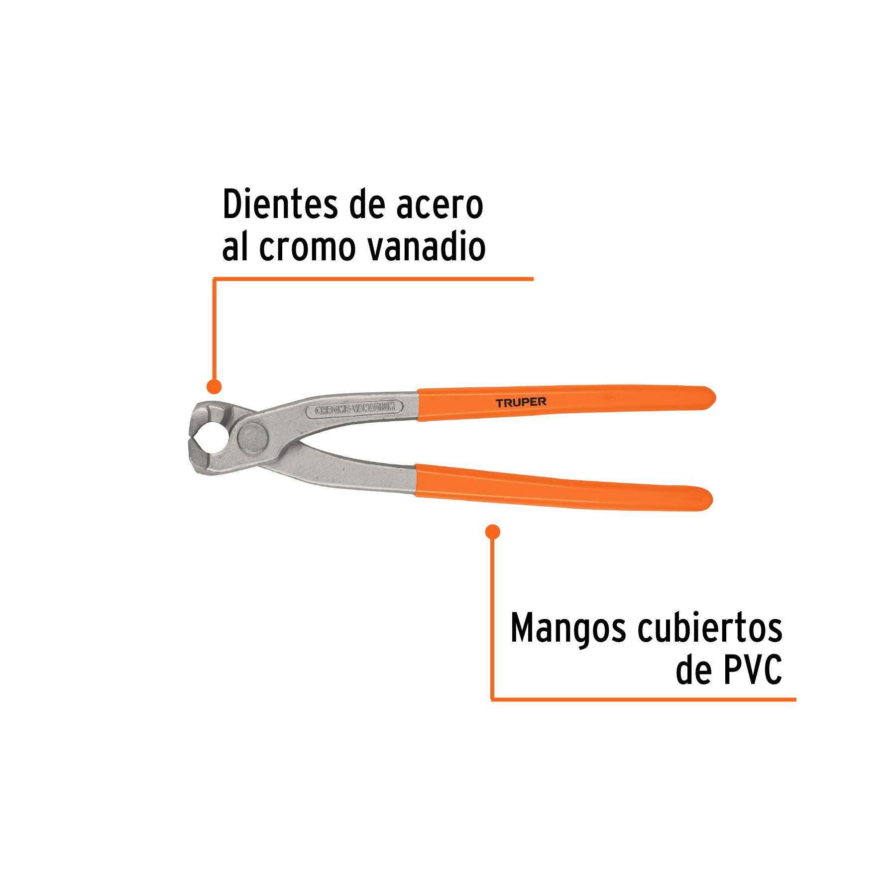 Tenaza de armador 9', Truper TN-9A 17520 MM00