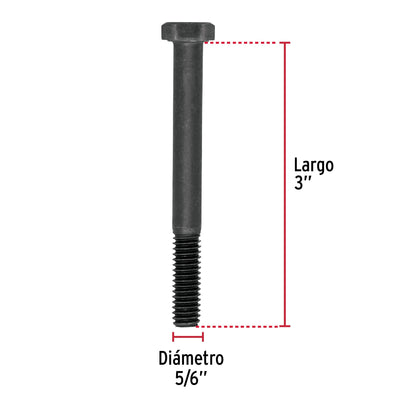 Bolsa con 60 tornillos 5/16' X 3' de acero, grado 5, Fiero TOR5-5/16X3 44778 MM00