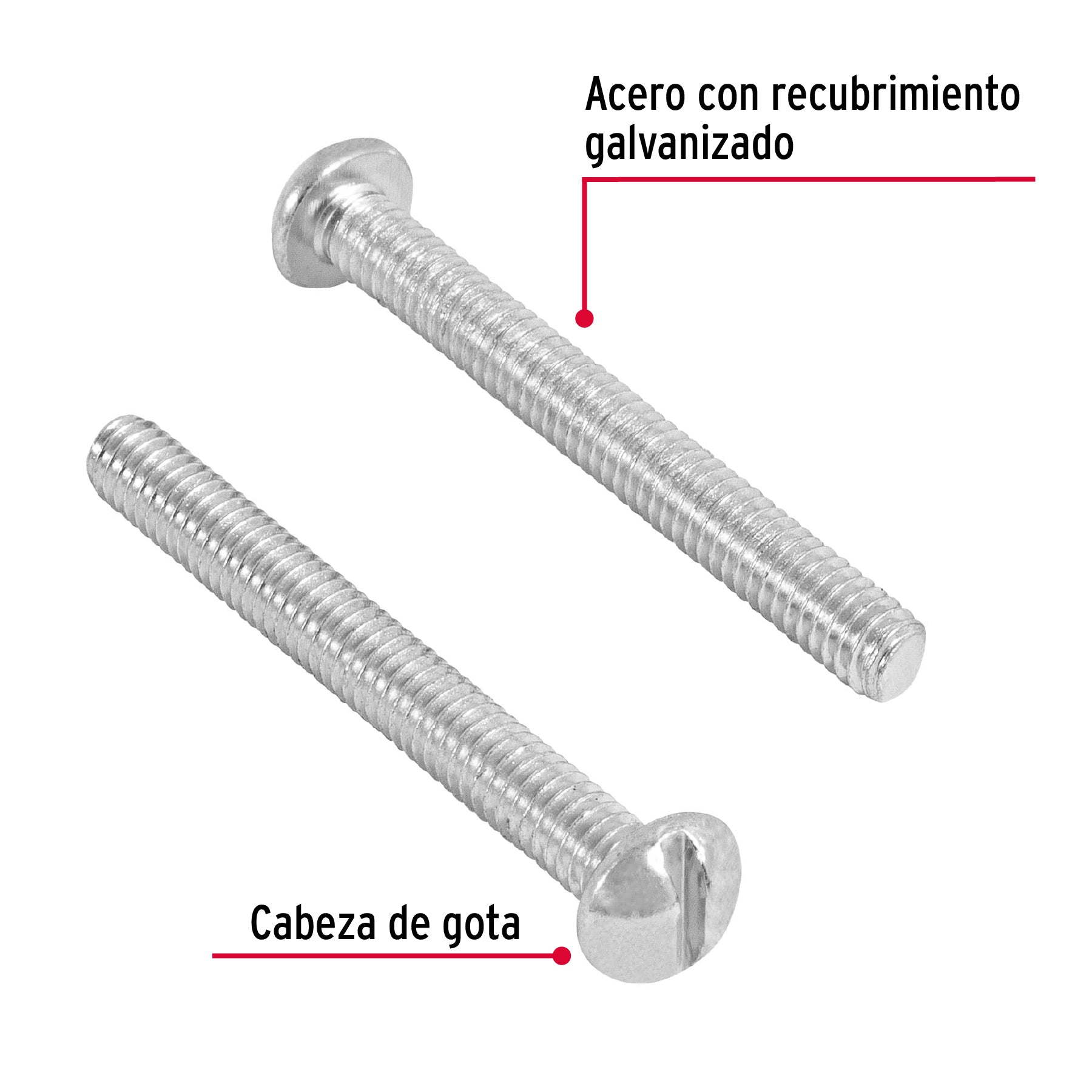 Bolsa con 200 tornillos 5/32' x 1-1/2' tipo estufa, Fiero TORE-5/32X1-1/2 44611 MM00